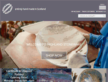 Tablet Screenshot of highlandstoneware.com